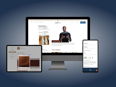The Formation - Loyalty Platform app branding development figma footwear formation luxury mobile nextjs platform program responsive shoes shopify store tfr the ui usa ux
