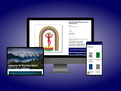 The Arica School – A Nonprofit school of Integral Philosophy app arica design dev development ecommerce figma foundation ichazo mobile ngo non profit oscar responsive shop shopify store ux web website