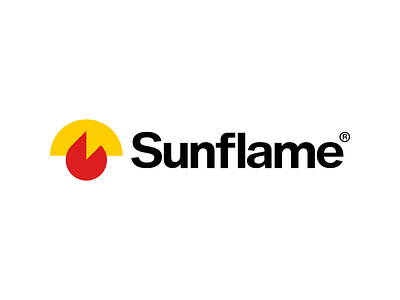 Sunflame | Sun + Flame Logo Design, Brand Identity, Branding brand identity branding design fire logo flame logo icon logo logo design logo designer logo maker logo trends modern logo sun logo symbol visual identity