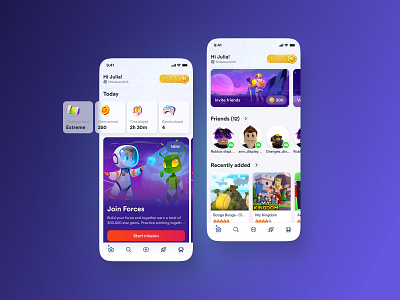 Mobile app for children app children app design thinking games ios ipados kid app mobile product design ui user experience ux