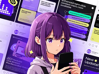 Social media post design for Video Tech Company design discover graphic design instagram instagram post marketing media motion graphics smm smm design social media social media design social media post video