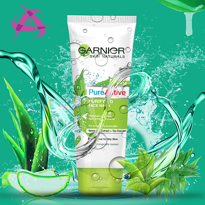 Garnier pure active 3d animation branding design graphic design illustration logo motion graphics ui vector