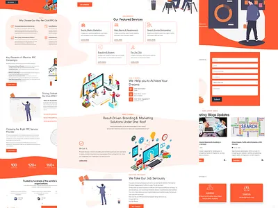 Social Services Website fontend ppc services social media social media website software house ui web services website design website developemnt wordpress website