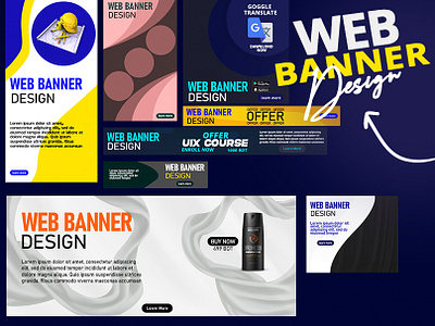 Web Banner Design 3d animation bangla design branding design graphic design motion graphics photoshop poster social social media post design ui web websiite websitw design