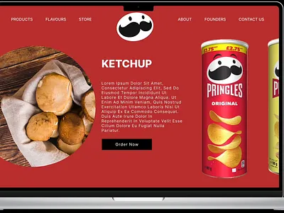 Pringles design graphic design illustration logo ui ux