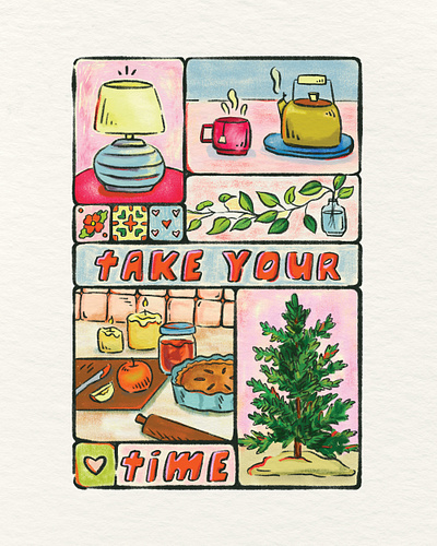 Take Your Time art artist design drawing illustration illustrator minnesota procreate