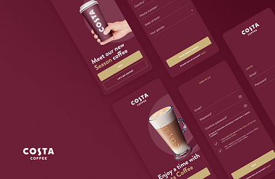 Costa Coffee UAE app cafedesign casestudy coffee coffeeexperience designinspiration graphicdesign interaction interface menudesign mobileapp product design productdesign restaurantdesign ui uiux userinterface ux webdesign