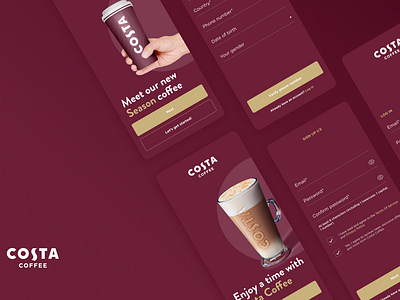 Costa Coffee UAE app cafedesign casestudy coffee coffeeexperience designinspiration graphicdesign interaction interface menudesign mobileapp product design productdesign restaurantdesign ui uiux userinterface ux webdesign