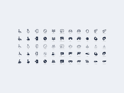 Iconography dribble icongraphy graphic design iconography ui