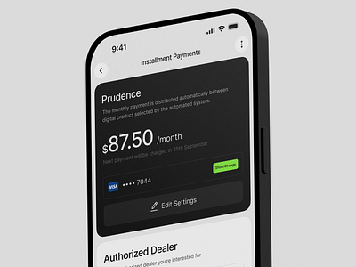 Fintech App Payment screen design automated payment bank banking checkout checkout page dashboard digital payment finance financial fintech fintech app installment ios dashboard mobile app mobile dashboard online payment pay payment payment method payment screen