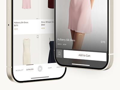 Premium Clothing Shop app catalog category design dress e com fashion iphone minimal premium product card product design shop ui