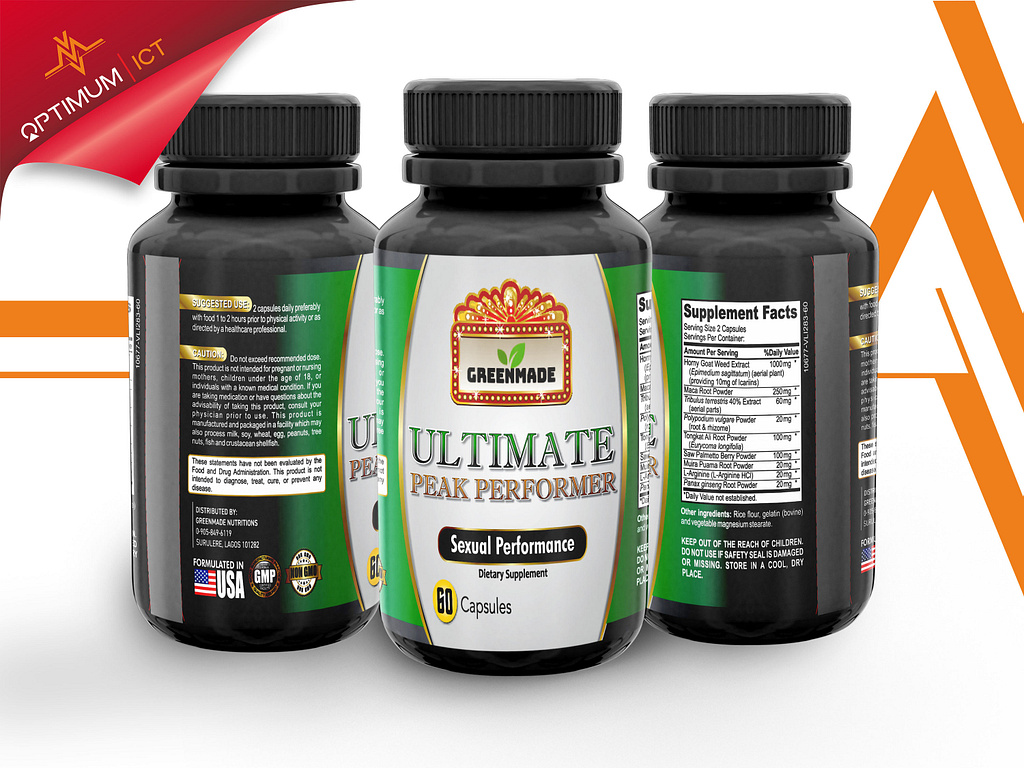 Product Label Design by OPTIMUM ICT on Dribbble