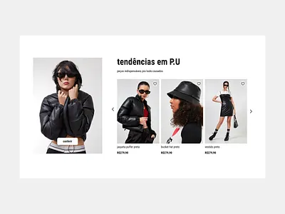 Fashion Display clothes display ecommerce fashion interface ui ux