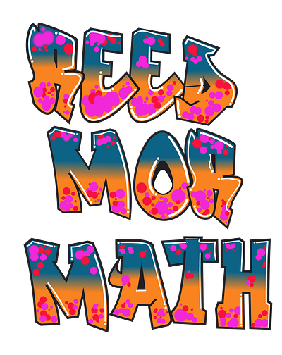 Reed Mor Math #3 design graphic design illustration logo