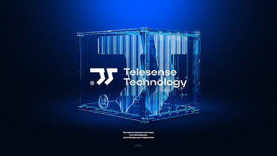 Telesense Technology / logo branding design logo