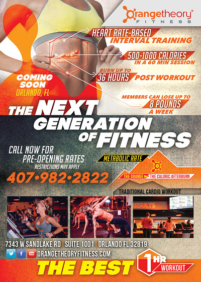 Gym Flyer graphic design