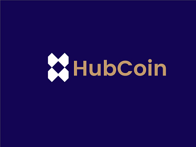 Hubcoin Logo Design. app icon coin logo corporate logo creative ecommerce h letter concept logo logo brand logo mark logos technology