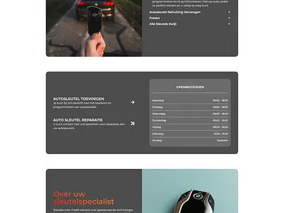Car keyes Making Foran Company Website 3d css elementor graphic design ui wordpress
