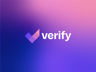 verify brand identity branding logo design