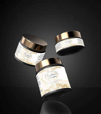 Cream packaging design batana cream batana cream label design batana cream packaging design branding cream jar design cream label and packaging design cream packaging design graphic design logo luxury packaging design motion graphics premium packaging design