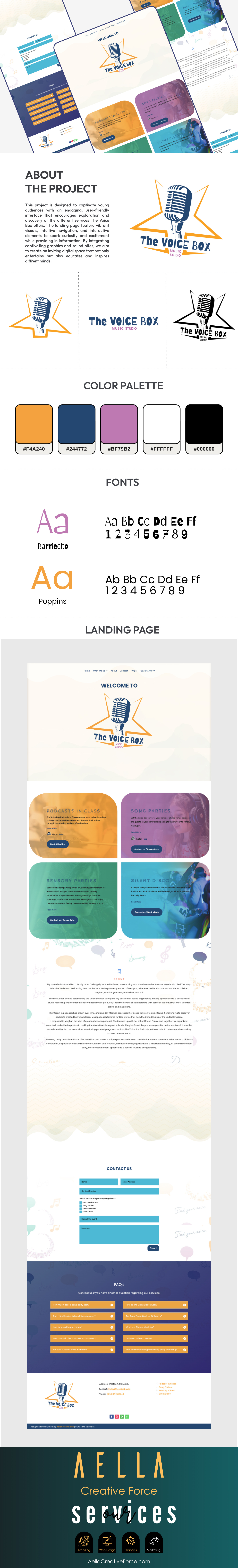 Landing Page Design brand design branding graphic design landing page logo design web desig