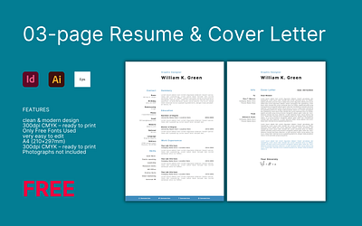 FREE- Professional Resume, Cover Letter Template. cover letter cv free free rsume minimalist professional resume resume