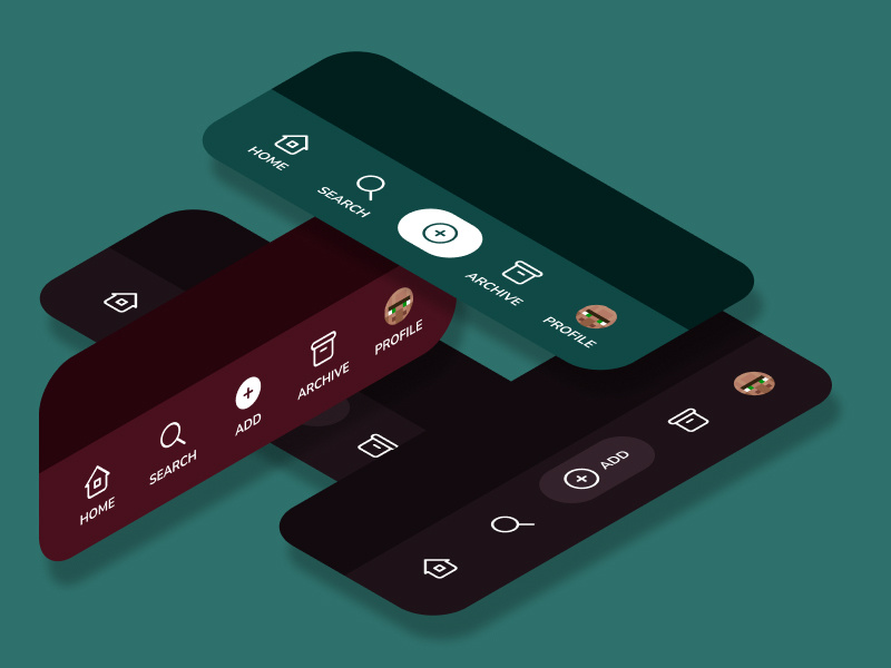 NAVIGATIONS app navigation dark color dark colorod navigation navigation ui