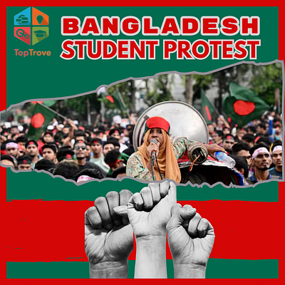 Awareness post for Insta for "student protest Bangladesh" carosal poster graphic design illustration instagram post