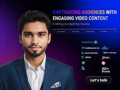 Captivating Audiences with Engaging Video Content I Kazi Faiz A. ad design animation brand branding design figma figma design figma user interface graphic design social media social media ads social media app social media design social media post social media post design typography ui ux video animation video editing