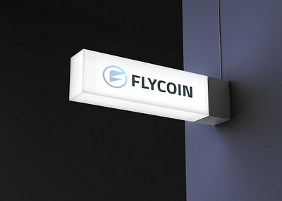 FLYCOIN - Logo Design Concept ai artificial blockchain branding coin creative crypto currency decentralized defi f logo fly icon lettermark logo logo design modern nfts token web3