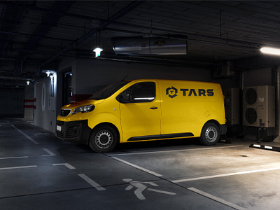 TARS – Van Mockup branding graphic design identity design logo mockup van