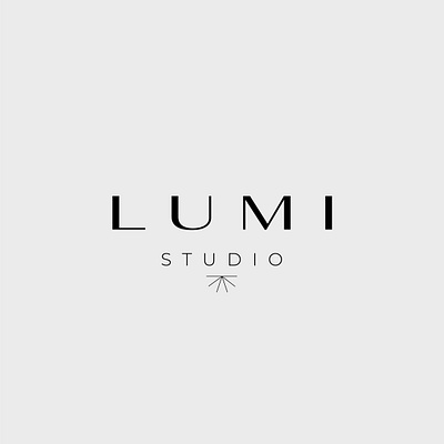 LUMI studio branding logo