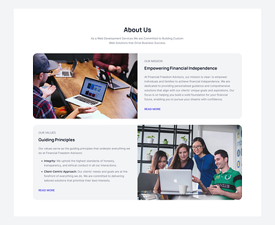 About us with Alternate image about us about us section ui ui ux