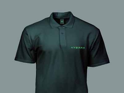 Hybrax – Polo Shirt Branding brand identity branding graphic design logo polo shirt visual identity