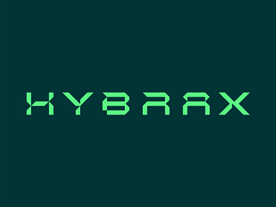 Hybrax – Logo Design brand identity branding graphic design logo visual identity