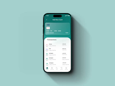 SleekPay | Minimalist Wallet App UI Design modern ui