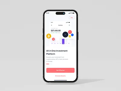 Trading & Finance App Design 3d app appdesign branding designers designthinking figma financeapp graphic design logo motion graphics tradingapp ui uiuxdesign userinterface ux webdesign