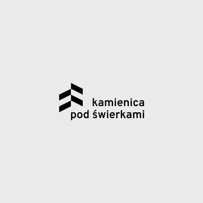 Kamienica pod świerkami branding logo