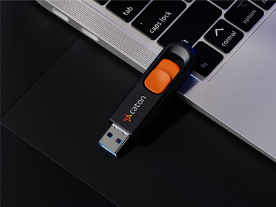 Caton Technology – Memory Stick brand identity branding graphic design logo memory stick visual identity