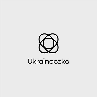 Ukrainoczka branding logo