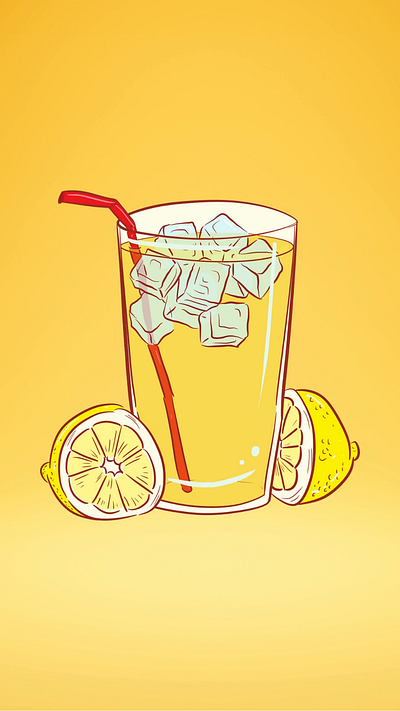 refreshment and entertainment together motion graphics pop up animation