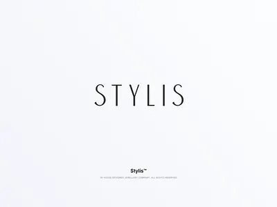 In-house designed jewellery branding concept logo logotype polishdesign typography