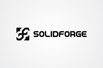 SOLIDFORGE DIY LOGO DESIGN adobe illustrator brand brand design brand identity branding graphic design logo logo design minimalist logo portfolio simple logo square visual identity