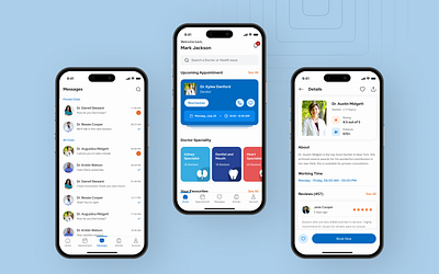 Doctor UI App branding doctor app mobile app ui uiux