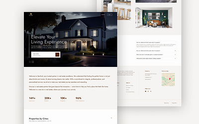 Stanford Real Estate real estate ui uiux web design website