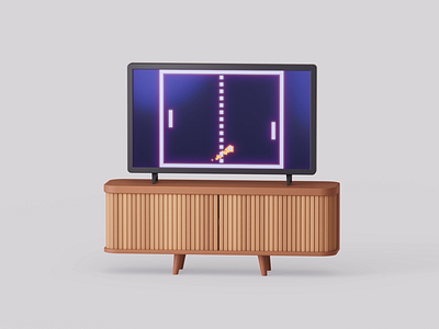 Entertainment center 3d animation c4d cinema4d motion graphics render