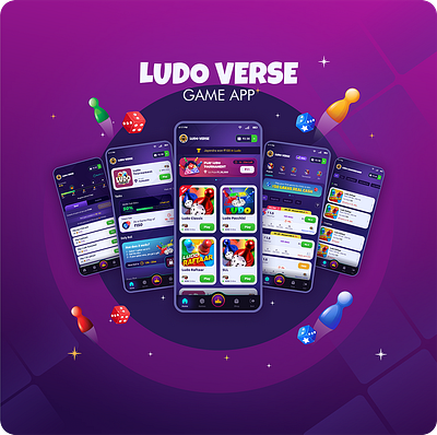 Ludo Game UI Elements betting app esportsfantasy figma gamingplatform iconography mobile game typography user interface design ux design visual design