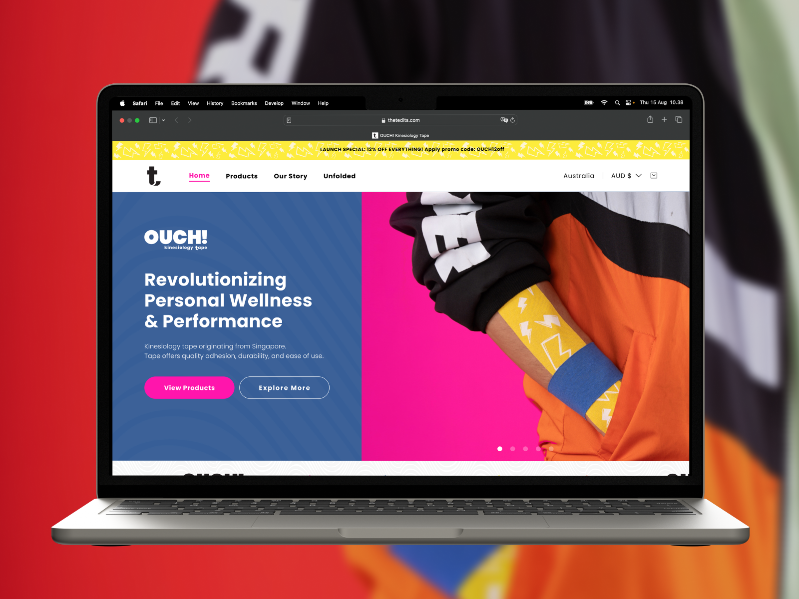 Example of Comprehensive Commerce Website Design