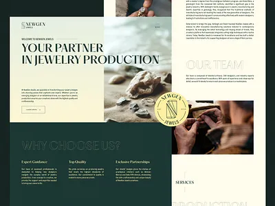 💎 NewGen Jewels animation clean craftsmanship design figma jewelry luxe luxury luxurydesign modernui ui webdesign
