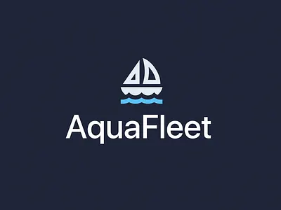 AquaFleet // UI motion demo 2d animation animation app application boating boats branding corporate logistics logo motion design motion graphics software tech ui ux